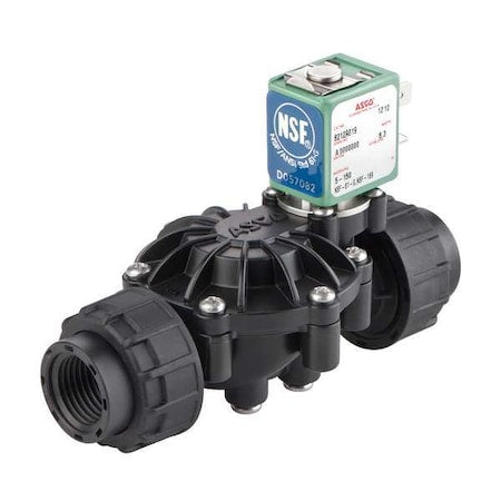 Asco 8212A019S0100F0 - Solenoid Valve, 2-Way, 2-Position, Normally Closed, 1/2 in Pipe Size, High Pressure, Temperature