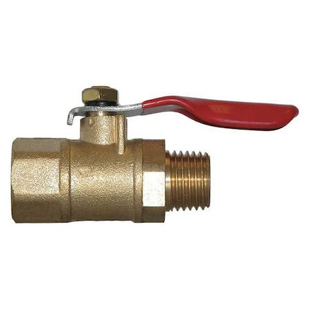 Winters SMV500LF - Manual 2-Way Ball Valve,NPT,Forged Brass
