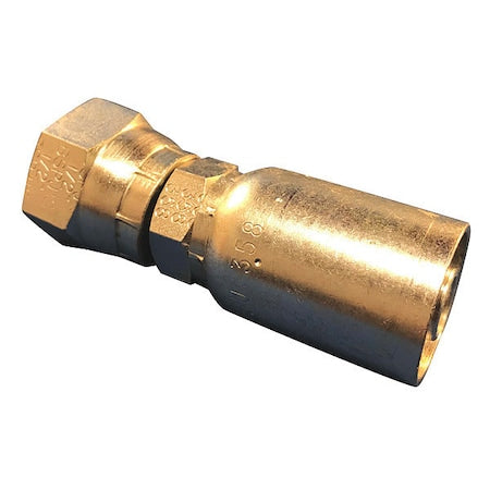 Kurt F-BSPX-08-08 - Crimp Fitting,Straight,1/2" ID,BSP