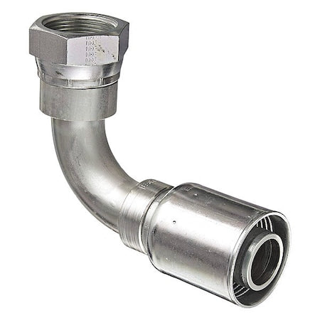 Kurt FJX90-20-20 - Crimp Fitting,90 Degrees Elbow,1-1/4" ID