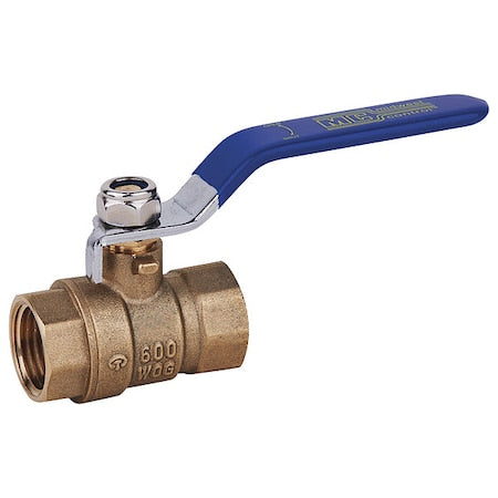 G-F600-250 - 2-1/2" FNPT Brass Ball Valve Inline