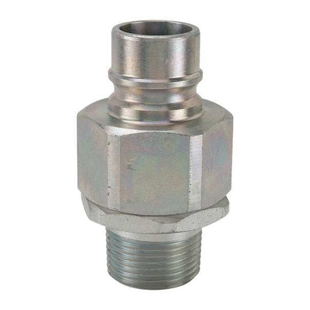 Snap-Tite VHN8-8M - Hydraulic Quick Connect Hose Coupling, Steel Body, Ball Lock, 1/2"-14 Thread Size, H Series