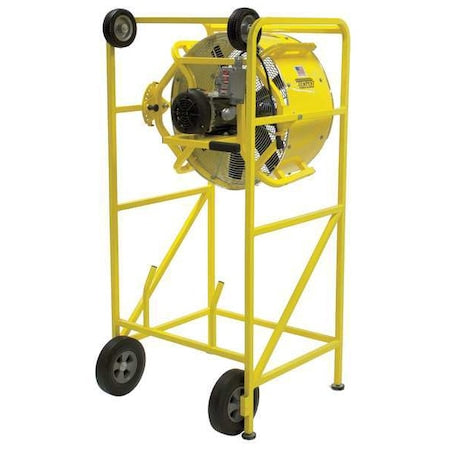 Tempest 913-1180 - Standard Duty Air Circulator, Floor Mount, 24 in Blade Dia, 115/208-230 V, 12,867 cfm