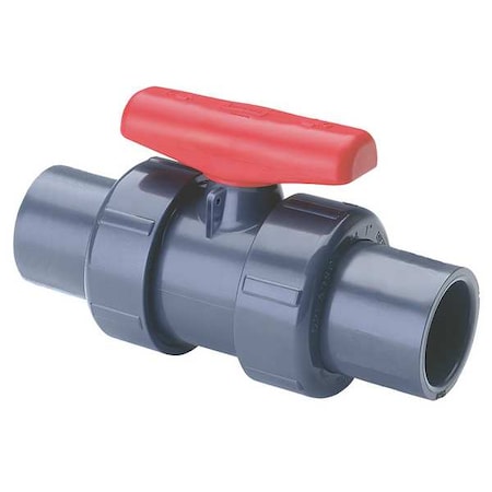 Spears 3622R-010 - Manual 2-Way Ball Valve,Socket,PVC
