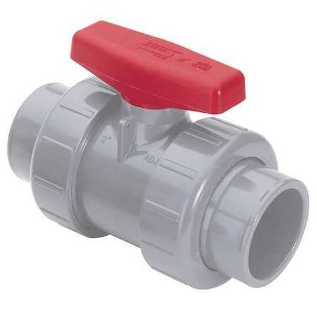Spears 3639-010C - 1" Socket x FNPT CPVC Ball Valve Inline