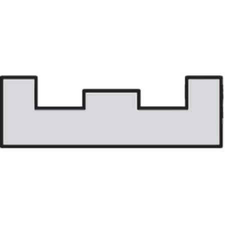 Fenner Drives DPC2040L120.00 - Chain Guide,10 ft.,UHMW
