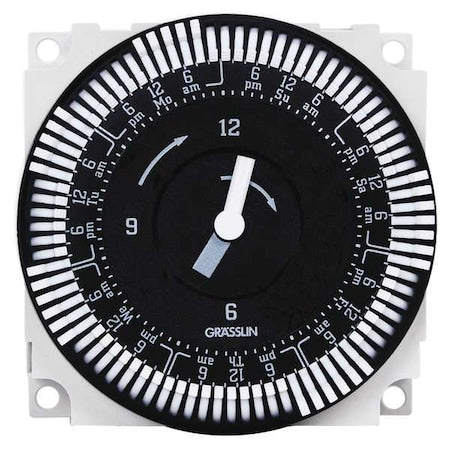 Intermatic FM1SWUZ-120U - Electromechanical Timer,7 day,SPDT,Steel