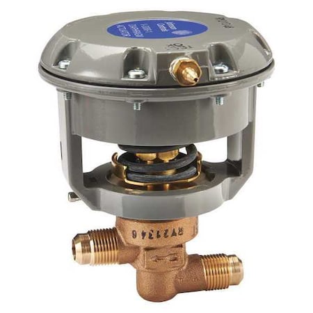 Johnson Controls V-3766-1003 - Pneumatic Flare Valve, Brass, 1/2 in.