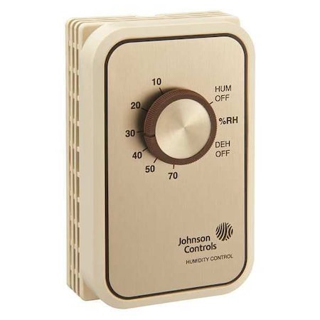 Johnson Controls W43A-14C - Humidistat, 0-70%, 120/208/240 V AC, SPDT