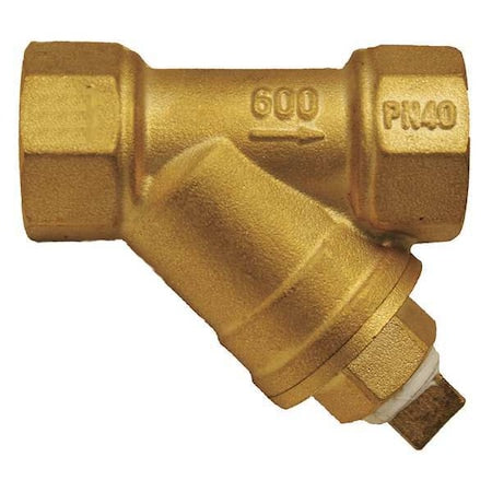 G-YSFB-100 - Y Strainer, 1 in NPT, 3 in L, 20 Mesh, Brass, 600 psi at 100 Degrees F Max Pressure