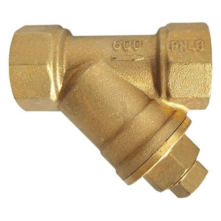 G-YSFB-75 - Y Strainer, 3/4" Pipe, FNPT x FNPT, Forged Brass, 600 psi