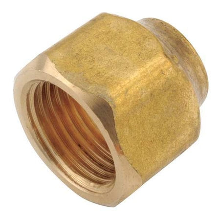 704020-1008 - Flared Fitting Nut, Brass, 1/2 in
