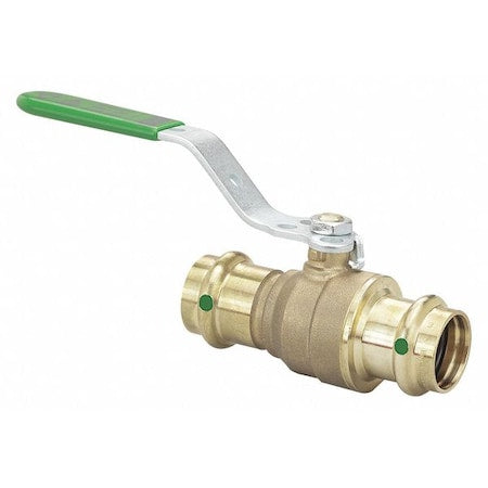 Viega 79933 - Manual 2-Way Ball Valve,Press,Bronze