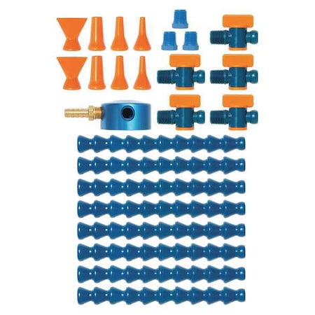 Loc-Line 40480 - Magnetic Base Manifold Super Kit