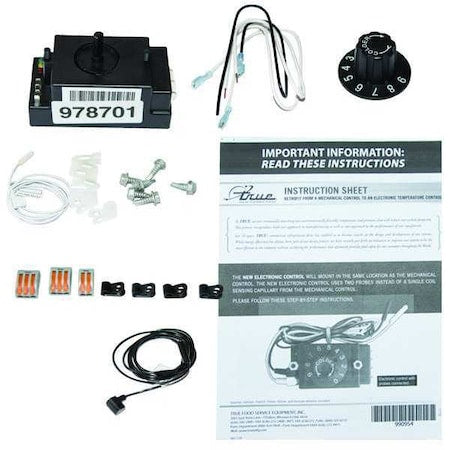 True 844950 - Retrofit Kit For Freezer & Refrigerator Mechanical Control