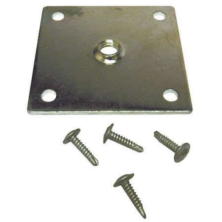 True 891441 - Castor or Leg Mounting Plate,T Series