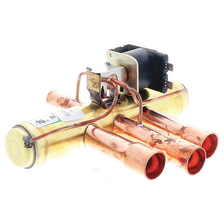York S1-025-42731-000 - Reversing Valve,1/2" x 3/4" O.D.F.,24 V