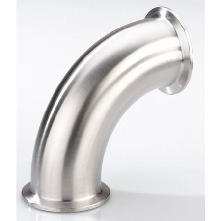 Vne EG2C31CC6L20X15 - Clamp Reducing Elbow,90 deg.,T316 L