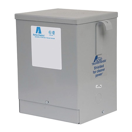 Acme Electric T2531131S - Low Voltage Distribution Transformer, 3 k VA, NEMA 3 R, 120/240 V AC, 600 V AC