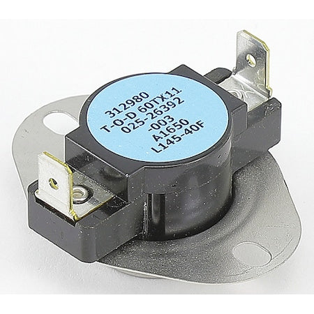 York S1-025-26392-003 - Switch,SPST,Roll-Out,145 deg./105 deg. F