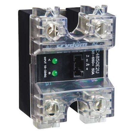 Crydom CC4825W2U - Dual Solid State Relay, 2 Phase, Screw Clamp, Panel, SCR