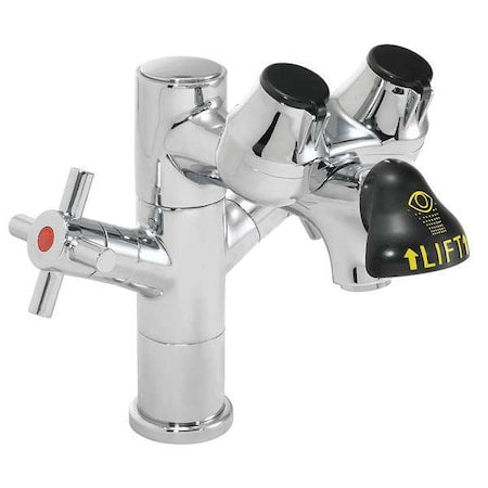 Speakman SEF-1850 - Eyewash/Faucet Combination, Faucet Mount, Counter Mounted, 8.0 H., 7.63 W
