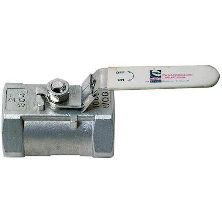 VSSBV2 - Liquid Storage Cntnr Valve,9in H,5in W,Silver