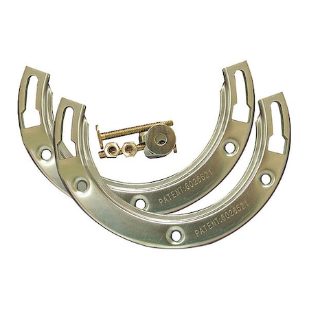 Jones Stephens C85500 - Moss Bay Repair Flange,Galvanized,6.69"