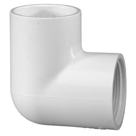 407020 - PVC Elbow, 90 Degrees, Socket x FNPT, 2 in Pipe Size
