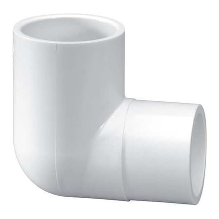 409025 - PVC Street Elbow, 90 Degrees, Spigot x Socket, 2-1/2 in Pipe Size