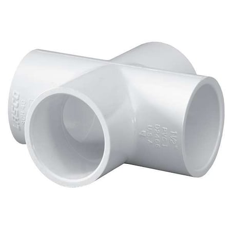 420040 - PVC Cross, Socket x Socket x Socket x Socket, 4 in Pipe Size