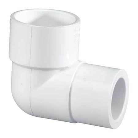 406249 - PVC Reducing Elbow, Socket x Socket, 2 in x 1 in Pipe Size