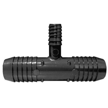1401099 - PVC Tee, Insert x Insert x Double Helix, 3/4 in Pipe Size