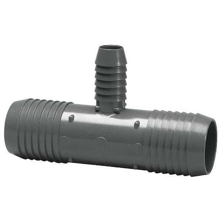 1401251 - PVC Reducing Tee, Insert, 2 in x 2 in x 1 1/2 in Pipe Size