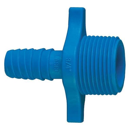 Westlake Pipe & Fittings 3400005 - Male Adapter, 35/64 Double Helix x 1/2in MIPT, Acetyl