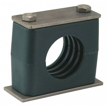 Zsi S7038S-SS - Vibration Beta Clamp,2 3/8"OD,4 13/16"W