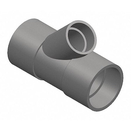 870-420FB - PVC Reducing Wye, Socket x Socket x Socket, 4 in x 4 in x 2 in Pipe Size