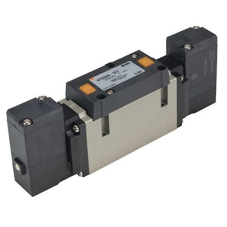 Smc VFS5100-5FZ - Solenoid Air Con Valve,Five-Way,145 psi