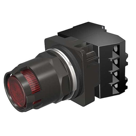 Siemens 52BT6D2JV - Illuminated Push Button, 30 mm, 1 NC, Red