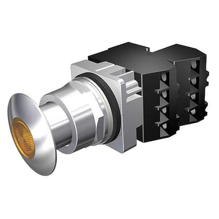 Siemens 52PP2E9G - Push Button Operator, 30 mm, 2 NC, Amber