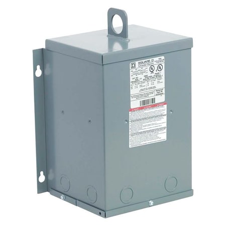 Square D 3S82F - Buck Boost Transformer, 3 k VA, NEMA 3 R, 24/48 V AC, 240/480 V AC