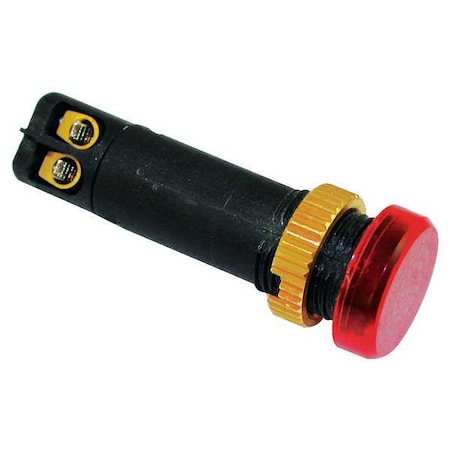 Dayton 22NY87 - Raised Indicator Light,12mm,12 V,Red