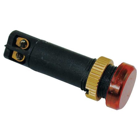 Dayton 22NY94 - Raised Indicator Light,12mm,120 V,Amber