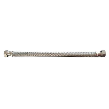 22N594 - Water Heater Connector,SS,24 In,3/4 In