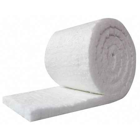Unitherm CF8-1-48X60in - Ceramic Fiber Insulation,8 cu. ft./lb. 1" Wall