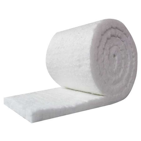 Unitherm CF8-2-24XX125 - 24" x 12.5 ft. Alum Silicate Ceramic Fiber Insulation 2" Wall