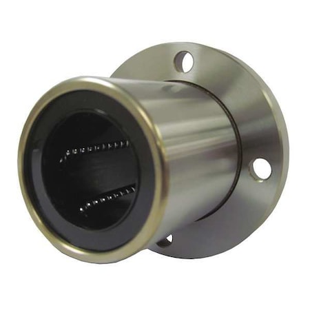 Nippon Bearing SWF6GUU - Flange Bearing,Dia. 0.375 In.,0.875 In.L