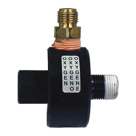 Reelcraft S600534-1 - Swivel,90 Deg.,Aluminum,9/16" MUNF Inlet