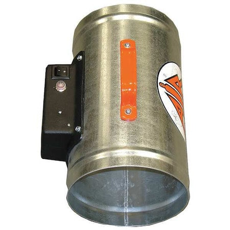 Air Systems Intl SVF-8ALM - Alarm, Silver, Steel, 8 In.