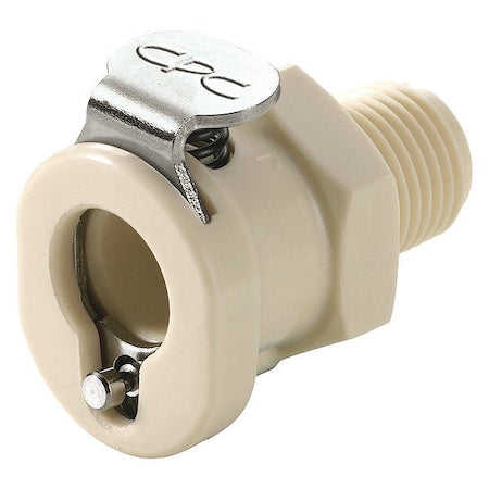 Colder PMCD100212 - Straight, Polypropylene, MNPT 1/8 in